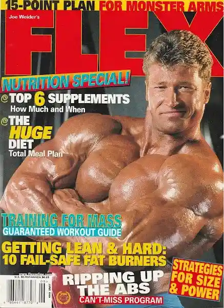 Flex magazine cover